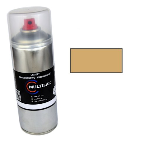 Lakier aerozol RAL 1002 Multilak 400ml POŁYSK do frontów meblowych, mebli Lakier aerozol RAL 1002 Multilak 400ml POŁYSK do frontów meblowych, mebli