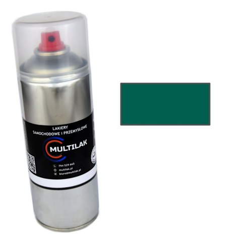 Lakier aerozol RAL 6026 Multilak 400ml POŁYSK do frontów meblowych, mebli Lakier aerozol RAL 6026 Multilak 400ml POŁYSK do frontów meblowych, mebli