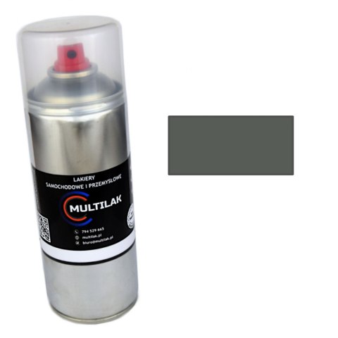 Lakier aerozol RAL 7010 Multilak 400ml MAT do frontów meblowych, mebli Lakier aerozol RAL 7010 Multilak 400ml MAT do frontów meblowych, mebli