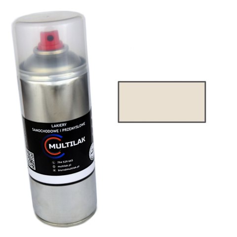 Lakier aerozol RAL 9001 Multilak 400ml POŁYSK do frontów meblowych, mebli Lakier aerozol RAL 9001 Multilak 400ml POŁYSK do frontów meblowych, mebli
