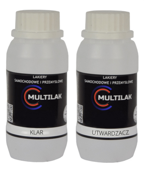 MULTILAK KLAR 0,5 + UTWARDZACZ 0,25l MULTILAK KLAR 0,5 + UTWARDZACZ 0,25l