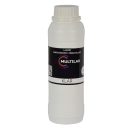 MULTILAK LAKIER BEZBARWNY DO MEBLI 0,5l