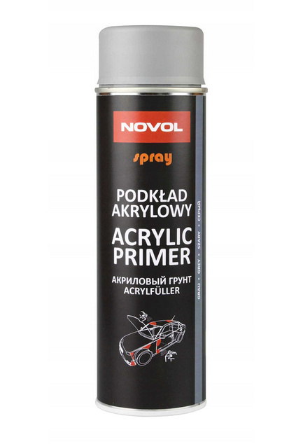NOVOL PODKŁAD AKRYLOWY SZARY NOVOL PODKŁAD AKRYLOWY SZARY