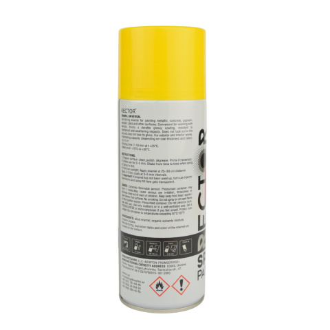 LAKIER ŻÓŁTY POŁYSK RAL 1023 RECTOR 400ml LAKIER ŻÓŁTY POŁYSK RAL 1023 RECTOR 400ml