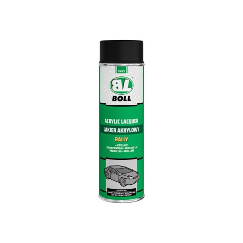 Lakier akrylowy RALLY czarny mat - Spray