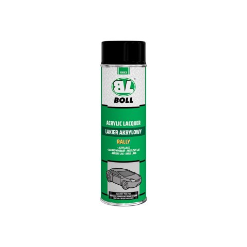 Lakier akrylowy RALLY czarny połysk - Spray