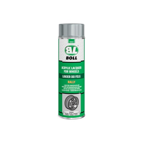 Lakier do felg samochodowych rally SREBRNY - Spray