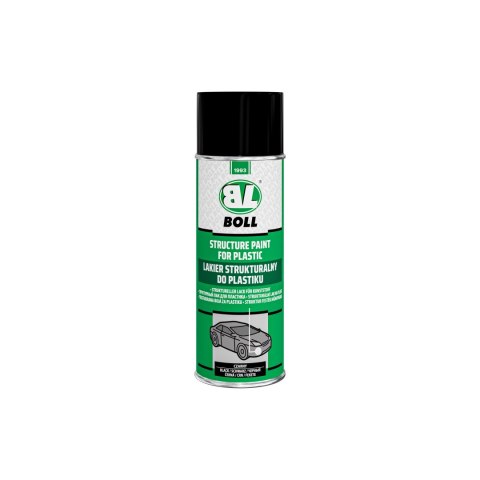 Lakier strukturalny do plastiku CZARNY - Spray