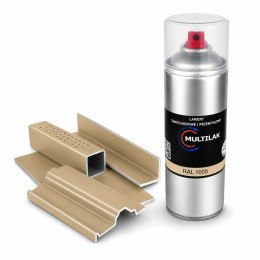 SPRAY LAKIER FARBA DO ALUMINIUM RAL 1005 MAT
