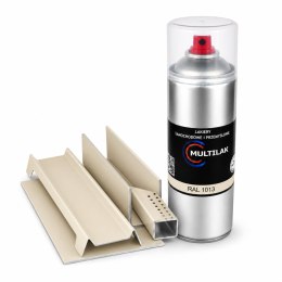 SPRAY LAKIER FARBA DO ALUMINIUM RAL 1007 POŁYSK