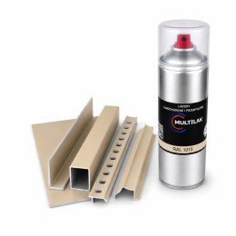 SPRAY LAKIER FARBA DO ALUMINIUM RAL 1015 POŁYSK