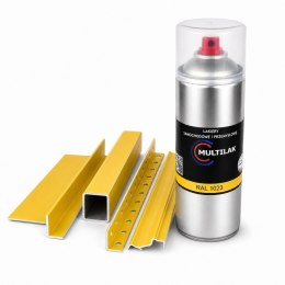 SPRAY LAKIER FARBA DO ALUMINIUM RAL 1023 POŁYSK