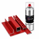 SPRAY LAKIER FARBA DO ALUMINIUM RAL 3002 POŁYSK