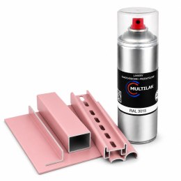 SPRAY LAKIER FARBA DO ALUMINIUM RAL 3015 POŁYSK