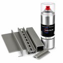 SPRAY LAKIER FARBA DO ALUMINIUM RAL 7003 POŁYSK