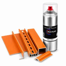 SPRAY LAKIER FARBA DO ALUMINIUM RAL 2003 MAT