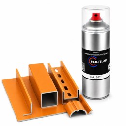 SPRAY LAKIER FARBA DO ALUMINIUM RAL 2011 MAT