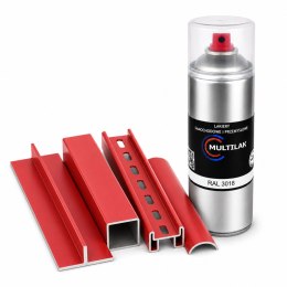 SPRAY LAKIER FARBA DO ALUMINIUM RAL 3018 MAT