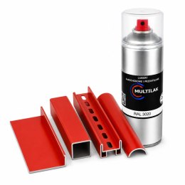 SPRAY LAKIER FARBA DO ALUMINIUM RAL 3020 MAT