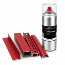 SPRAY LAKIER FARBA DO ALUMINIUM RAL 3031 MAT