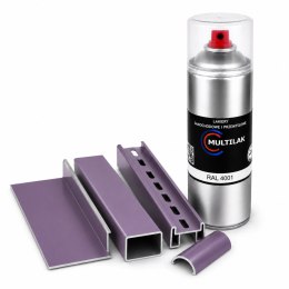 SPRAY LAKIER FARBA DO ALUMINIUM RAL 4001 MAT