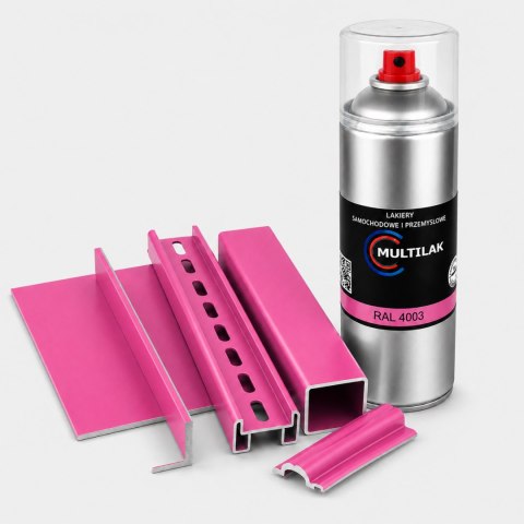 SPRAY LAKIER FARBA DO ALUMINIUM RAL 4003 MAT