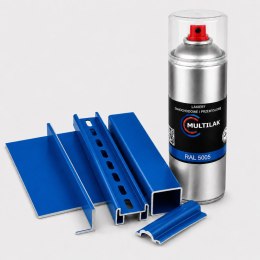 SPRAY LAKIER FARBA DO ALUMINIUM RAL 5005 MAT
