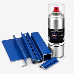 SPRAY LAKIER FARBA DO ALUMINIUM RAL 5010 MAT