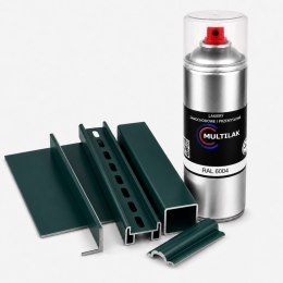 SPRAY LAKIER FARBA DO ALUMINIUM RAL 6004 MAT