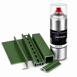 SPRAY LAKIER FARBA DO ALUMINIUM RAL 6010 MAT