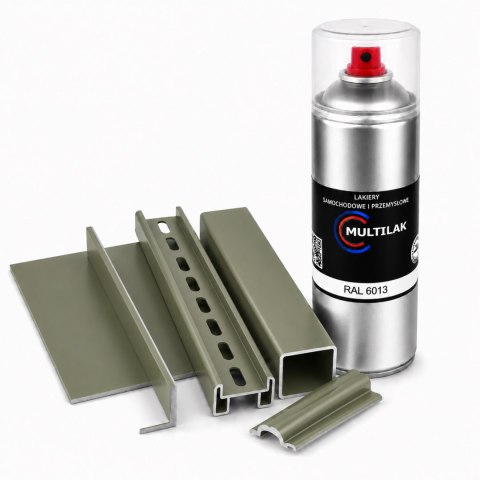SPRAY LAKIER FARBA DO ALUMINIUM RAL 6013 MAT