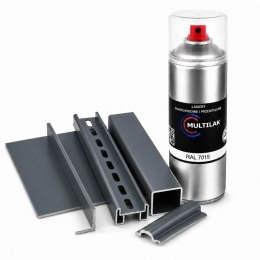 SPRAY LAKIER FARBA DO ALUMINIUM RAL 7015 MAT