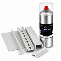 SPRAY LAKIER FARBA DO ALUMINIUM RAL 7035 MAT