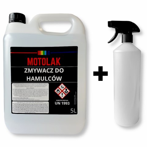 Zmywacz Hamulcowy 5L + Atomizer 1L
