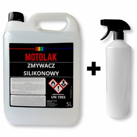 Zmywacz Silikonowy 5L + Atomizer 1L
